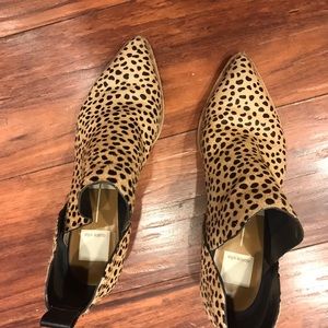dolce vita sonni leopard bootie